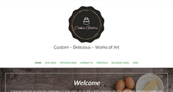Desktop Screenshot of cakesvictoria.com